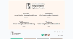 Desktop Screenshot of koningboudewijnstichting.com